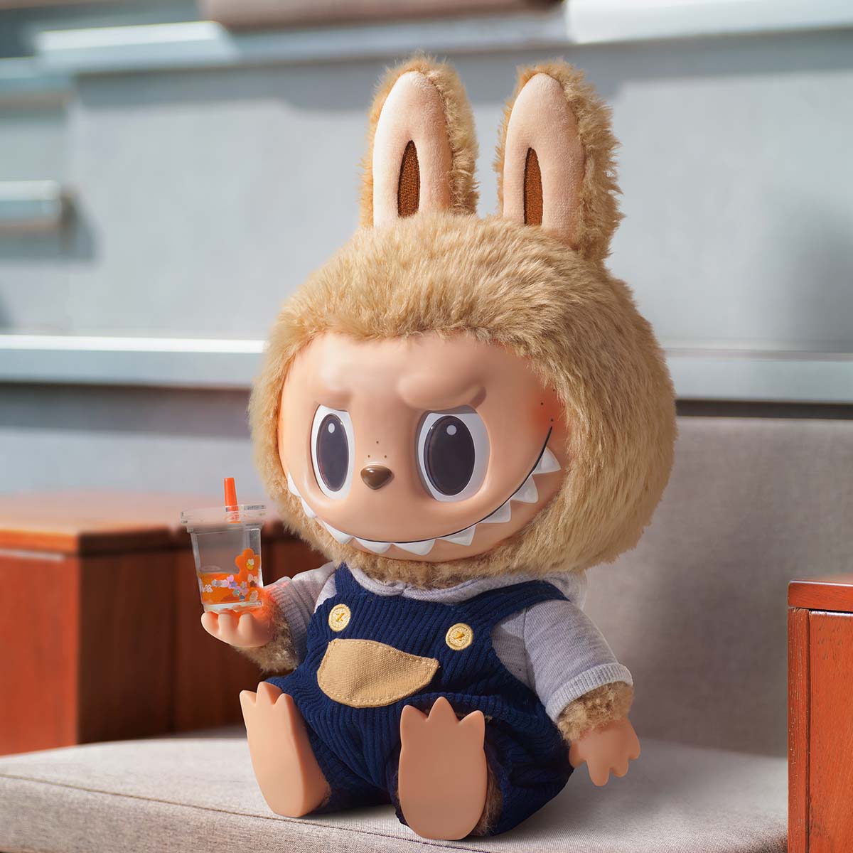 LABUBU Time to chill-Vinyl Plush Doll | DAY984357 Doll | DAY984357
