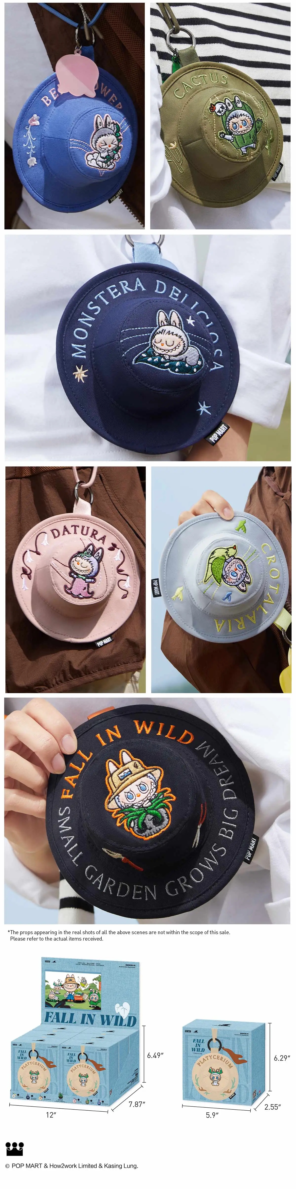 THE MONSTERS FALL IN WILD SERIES-Bucket Hat Mini Bag BIind Box Europe 570893IYD