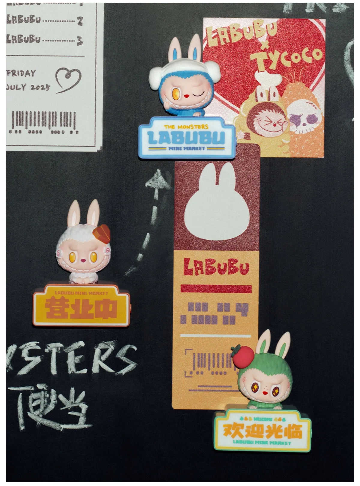 THE MONSTERS Wacky Mart Series-Fridge Magnet Blind Box Europe 637904IFQ
